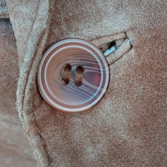 J. FERRAR MEN'S GENUINE RAW SUEDE LEATHER BLAZER/COAT - Picture 12 of 17